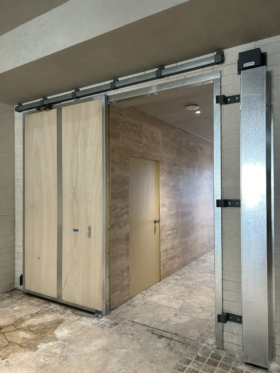 On-time fire door installation