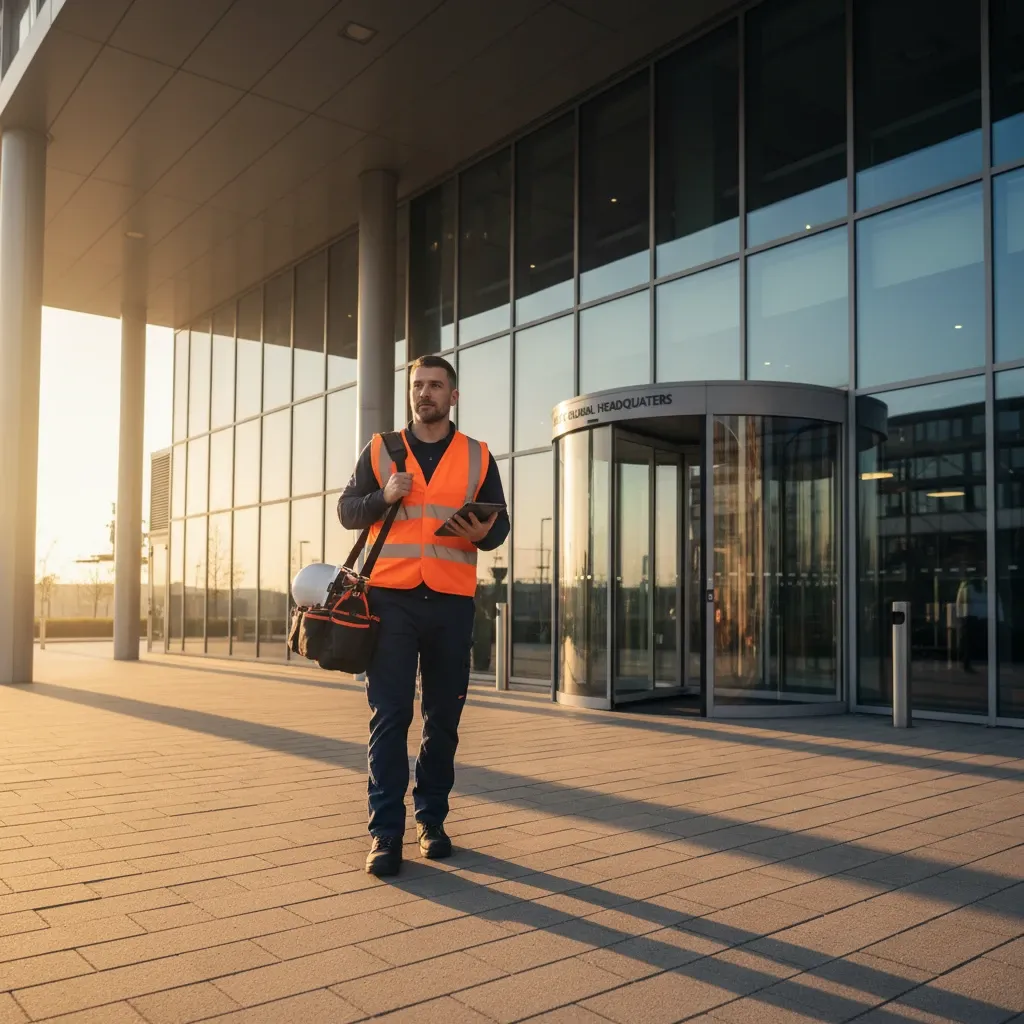On-time fire door installation
